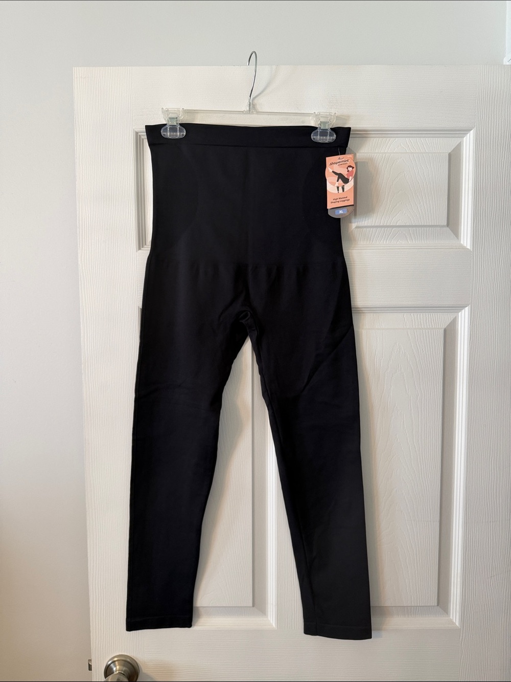Shapermint Black High-Waist Shaping Leggings size XL brand new